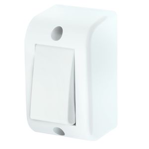Interruptor Simples 16A 250 Volts Nova Sobrepor - 2541 - FAME