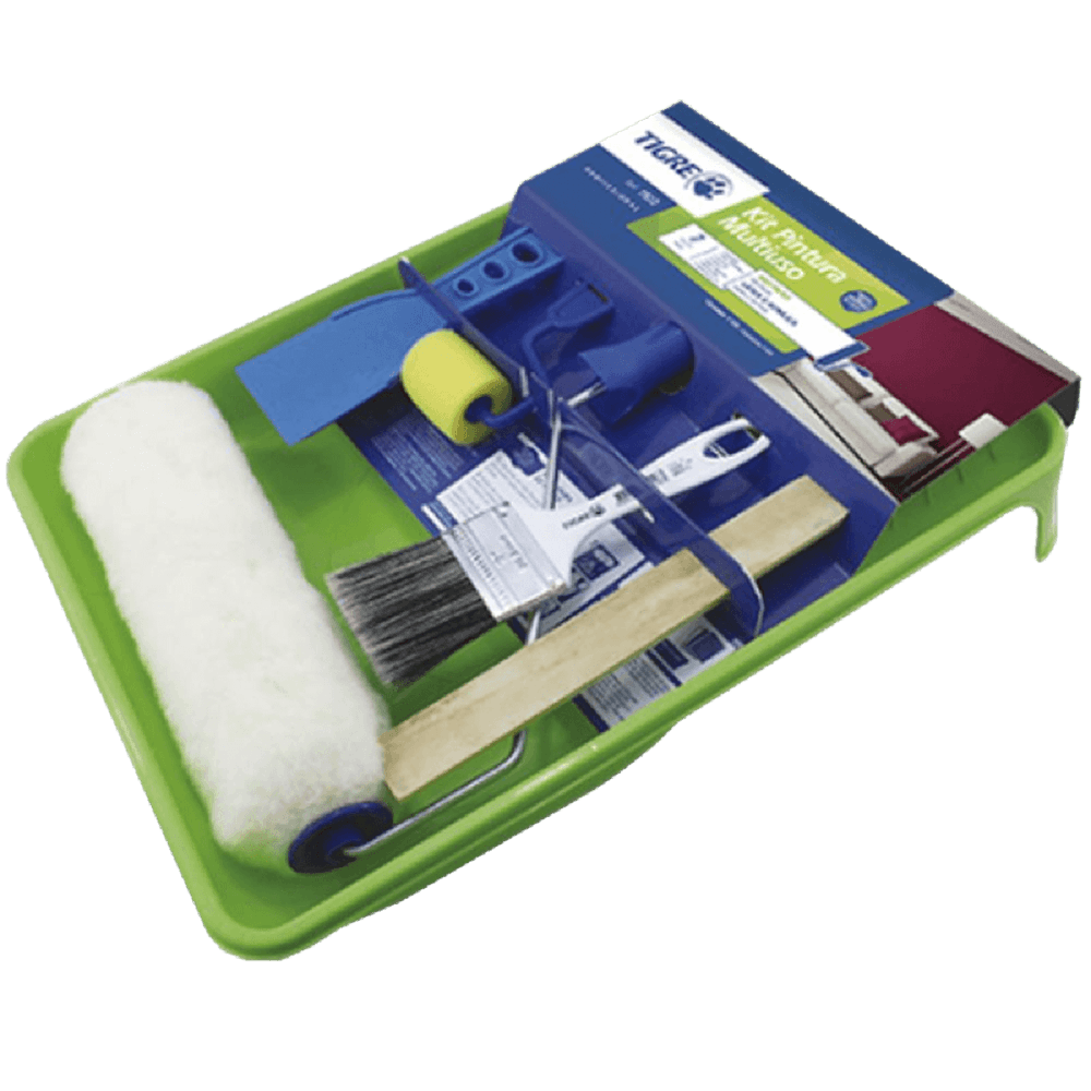 Imagem do produto Kit de Pintura Com 7 Peças 1522-000 - 61522000 - TIGRE