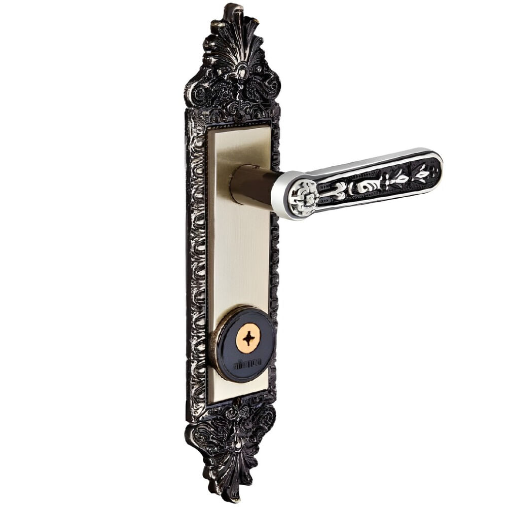 Imagem do produto Fechadura Colonial Alavanca Tetra Zamac Latão Oxidado Fort 40mm 40100Z - 054700 - ALIANCA