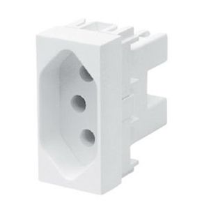 Módulo Tomada 2P+T 10A 250 Volts Habitat - 2061 - FAME