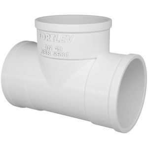 Tê 90 Esgoto Secundario 40mm - 11250404 - FORTLEV