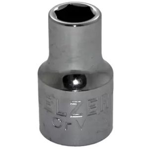 Soquete Sextavado Encaixe 1/2"" 10mm CRV - 205001BBR - BELZER