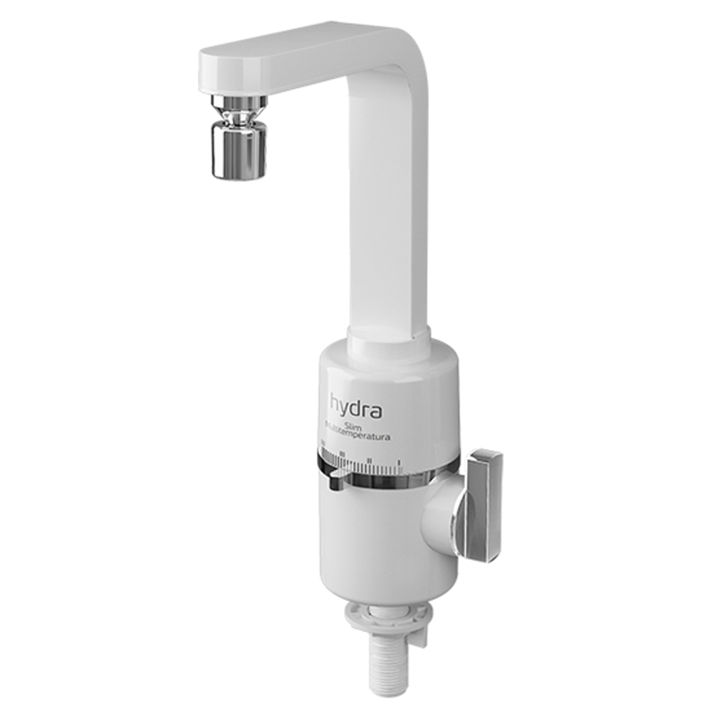 Imagem do produto Torneira Multitemperatura Slim 4 Temperaturas Bancada 5500W 127V Branca - TBSL.4.551BR - DECA