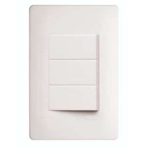 3 Interruptor Simples 10A 250 Volts Habitat - 2095 - FAME