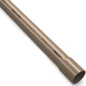 Tubo Soldável 2"" 60mm 6 Metros - 10000601 - FORTLEV