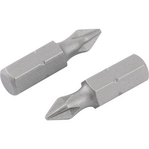 Bits Phillips com Encaixe de 1/4"" e Ponta nº 2 de 1/4"" com 2 Peças - VONDER