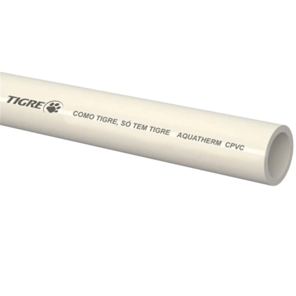 Imagem do produto Tubo PVC Aquatherm Para Água Quente 3/4"" 22mm 3 Metros - 17.00.022.5 - TIGRE
