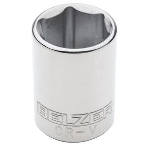 Soquete Sextavado Encaixe 1/2"" 27mm CRV - 205018BBR - BELZER