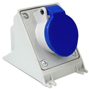 Tomada de Sobrepor 2P+T 16A 100/130V - N3004 - STECK