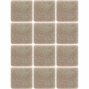 Feltro Sintético para Móveis Pesados Scotch Quadrado Marrom Grande 12 Unidades - HB004262729 - 3M