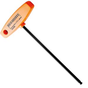 Chave Cabo T com Ponta Hexagonal Abaulada de 6x180mm Profissional - 44364106 - TRAMONTINA