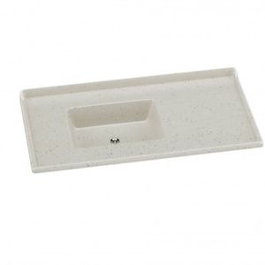 Pia Roralit de Granito com 100x53cm Travertino - 542114 - A.J. RORATO