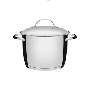 Caldeirão Allegra de Inox com Fundo Triplo de 24 cm e 7,5 Litros - 62655240 - TRAMONTINA