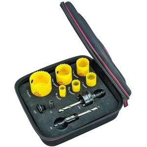Kit Serra Copo 16 a 51mm com Suporte 6 Serras - KFC06041-S - STARRETT
