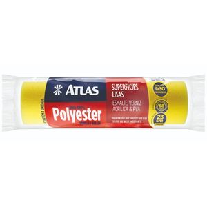 Rolo Espuma Poliester Amarelo 23cm - 406/23A - PINCEIS ATLAS