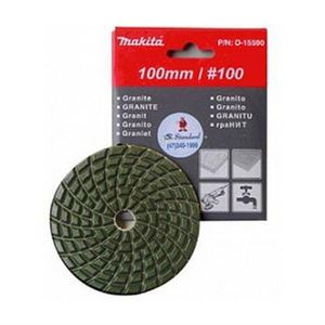 Lixa Para Polimento Úmido 100mm Grão 100 - D15590 - MAKITA
