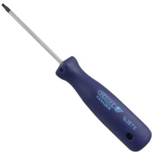 Chave Torx Reta 163BTX-T10 3-3,5mm com Cabo - 024.850 - GEDORE