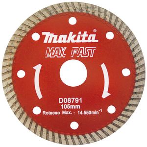 Disco Diamantado Mak Fast Turbo 105mm - D-08791 - MAKITA