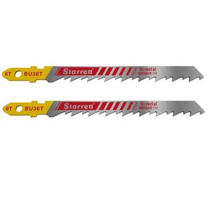 Serra Tico-Tico Madeira 75mm 6 Dentes com 2 Peças - BU36T-2 - STARRETT