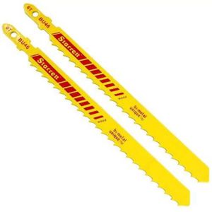 Serra Tico-Tico Madeira 100mm 6 Dentes com 2 Peças - BU46-2 - STARRETT