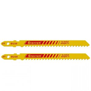 Serra Tico-Tico Madeira 75mm 8 Dentes com 2 Peças - BU38-2 - STARRETT
