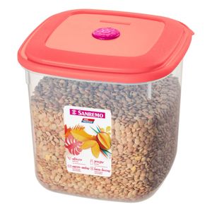 Pote Quadrado Alto para Freezer Cores Sortidas 3200ml - 480/2 - SANREMO