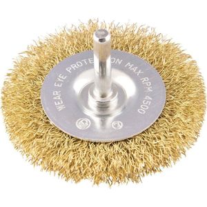 Escova Circular 3""x 3/8"" Haste de 1/4"" - 63.25.003.140 - VONDER