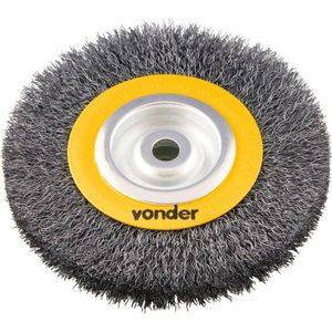 Escova Circular de Aço Carbono 6 X 1 X 1/2"" - 63.25.610.120 - VONDER