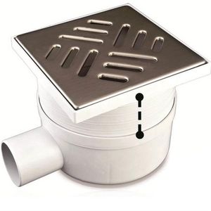 Ralo Orientável Maxi G Inox Telescópico 15x15cm - 987MTI - ODEM