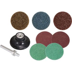 Disco de Lixa Esponja 50 mm Com 9 Peças - 12.50.009.000 - VONDER