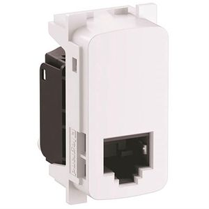 Tomada RJ45 Cat5e UTP Lcs2 1 Módulo Zeffia - 680158 - PIAL