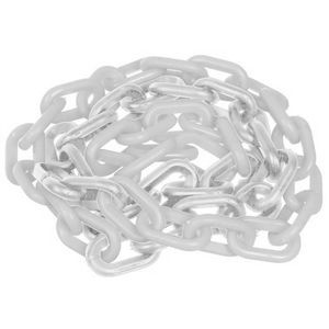 Corrente Plástica Branca de 6mm com 10 Metros - 1546060002 - VONDERPlástica de 6mm com 10 Metros - VONDER
