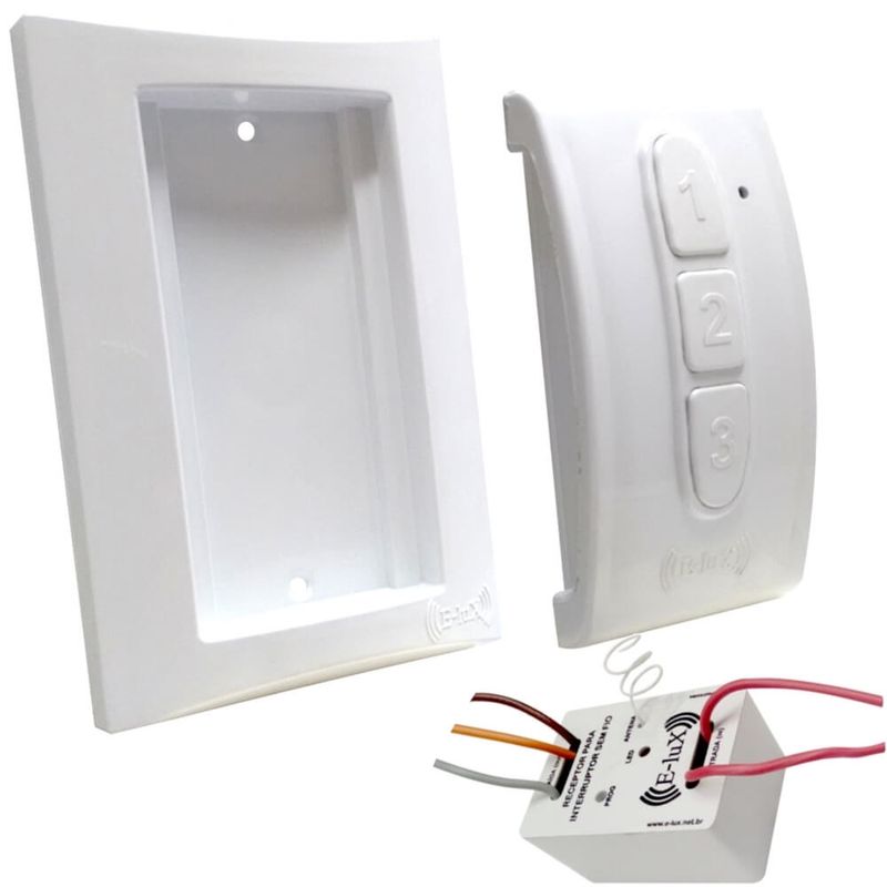 Kit-Interruptor-sem-Fio-Branco-220-Volts---PAKIT01BRBR---E-LUX