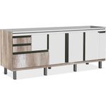 Gabinete-de-Cozinha-New-Elegance-194-Metros-Nero---Nero---941.194.023---LOCATT