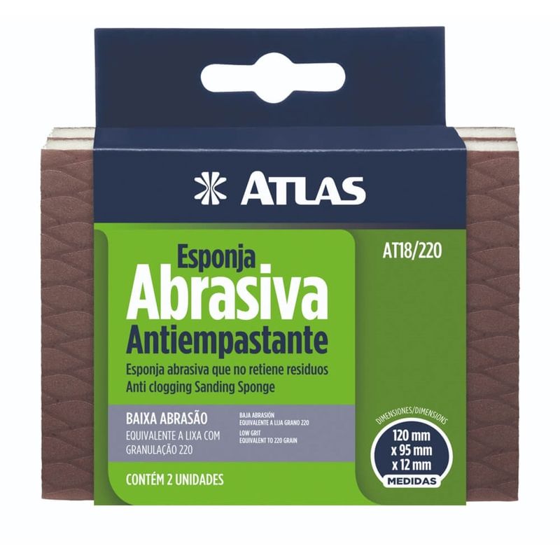 Esponja-Abrasiva-de-Alta-Abrasao-Flexivel-com-2-Unidades---AT18-100---PINCEIS-ATLAS
