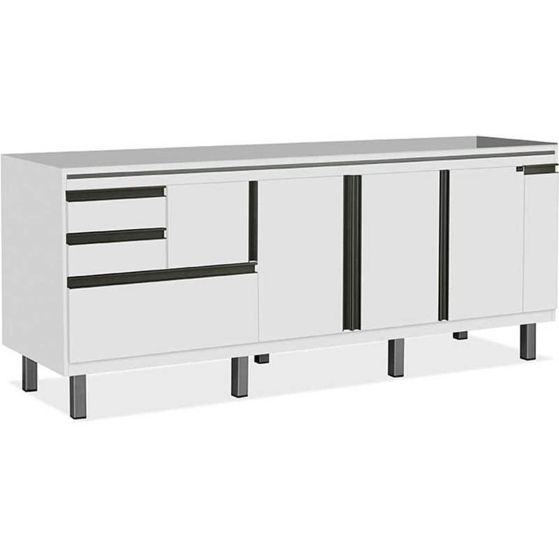 Gabinete-de-Cozinha-New-Elegance-194-Metros-Nero---Nero---941.194.023---LOCATT