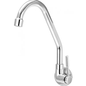Torneira para Cozinha Stilo 1/4 de Volta Bica Móvel 1168 C31 Cromada de Parede - VTP700CWB - ESTEVES