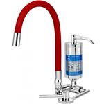 Torneira-com-Filtro-para-Cozinha-ABS-Omega-1-4-de-Volta-Bica-Articulavel-C61-Vermelha-e-Cromada-de-Mesa---VTF461CWB---ESTEVES