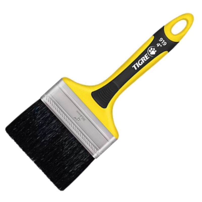 Trincha-Premium-Sintetico-Preto-919-....---60919012---PINCEIS-TIGRE