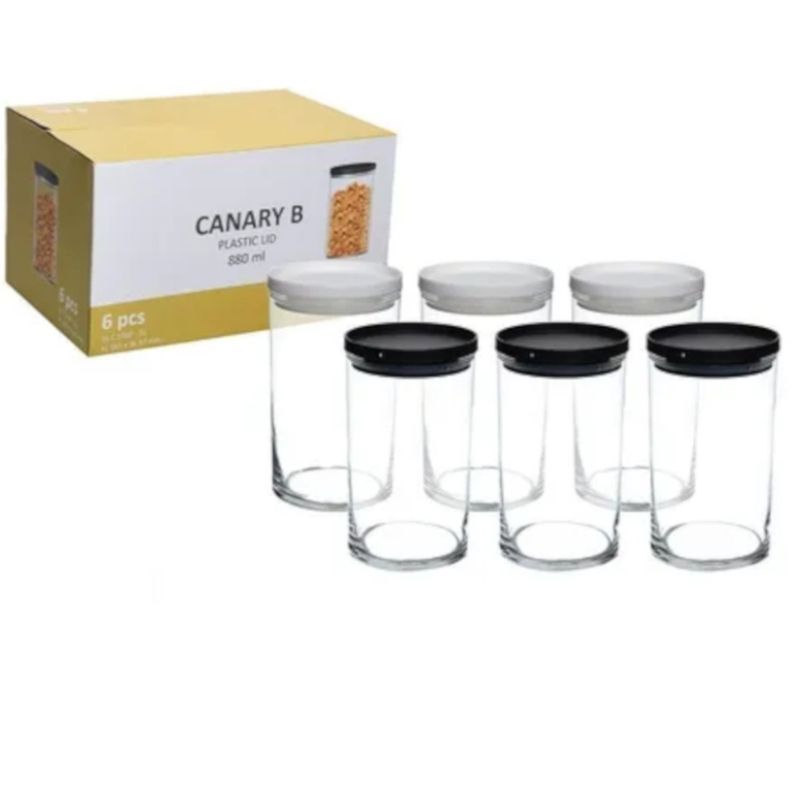 Pote-de-Vidro-Canary-Preto-e-Branco---CN8---DOLCE-HOME