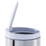 Lixeira-Press-de-Inox-com-Tampa-PP-4-Litros-Branco---3050-202---BRINOX