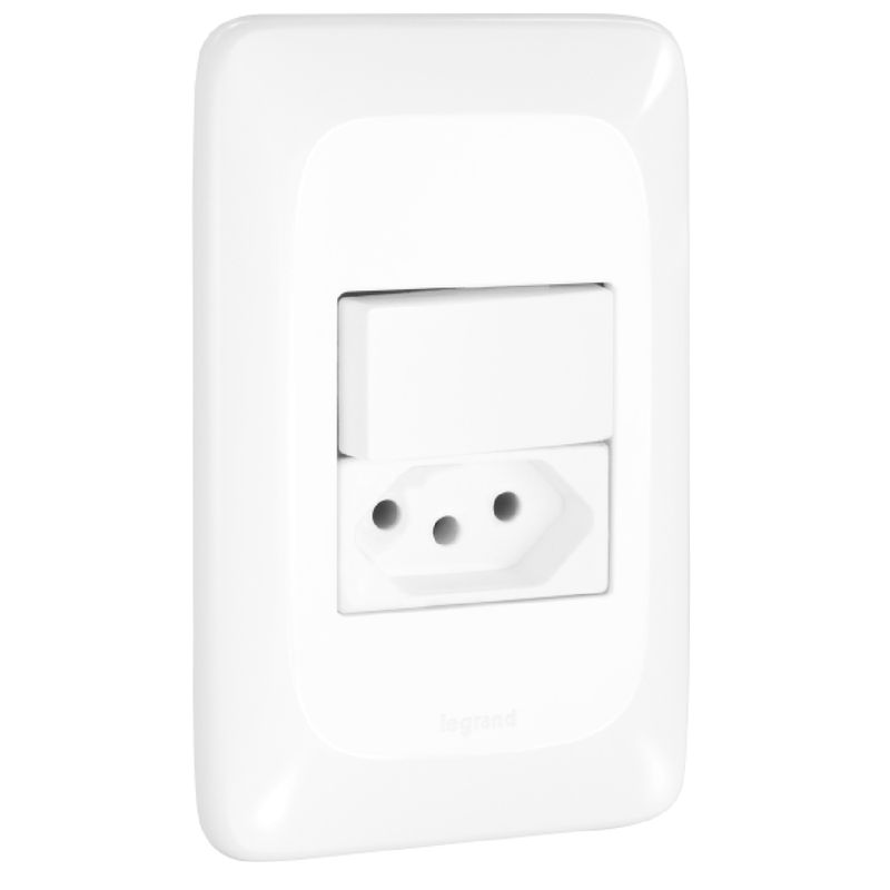INTERRUPTOR-SIMPLES---TOMADA-2P-T-10A-4X2-PIAL-POP---LGX103---PIAL