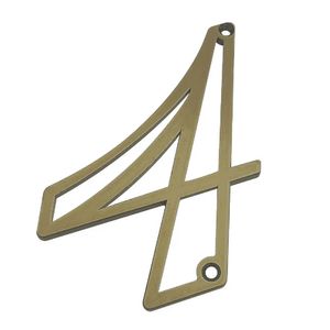 Número em Zamak Oxidado 4 - 95622 - SILVANA