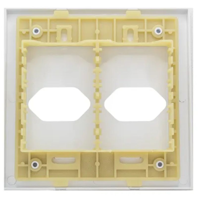 Placa-2-Tomadas-4x4-com-Suporte---RVB-1300-58---RAVENNA