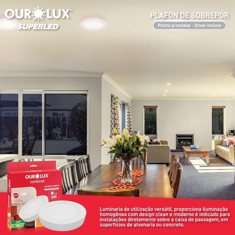 Plafon-Led-Sobrepor-36-Watts-Bivolt-2700k-Redondo---03210A---OUROLUX