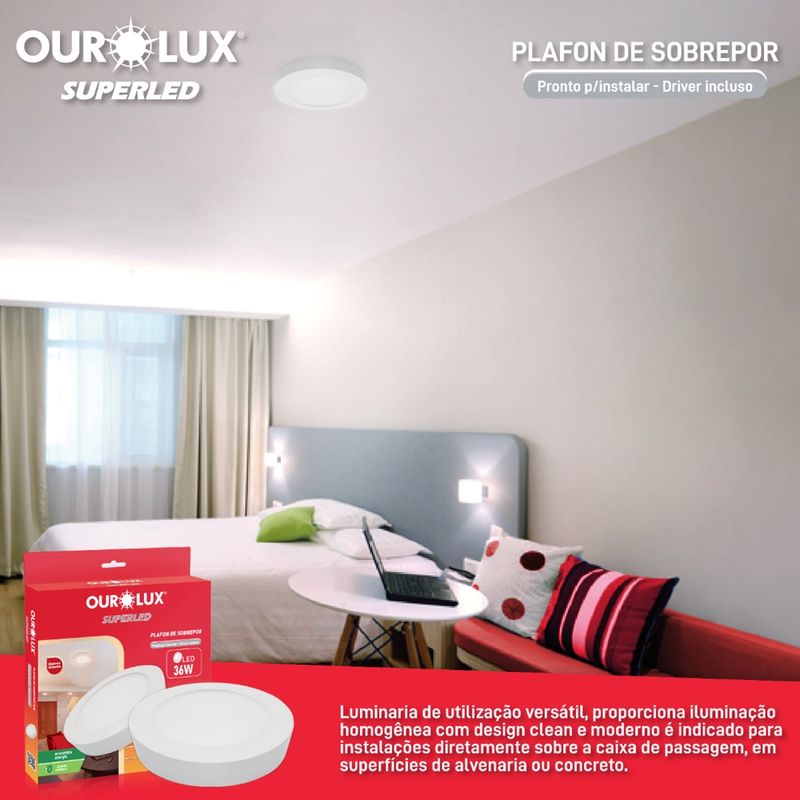Plafon-Led-Sobrepor-36-Watts-Bivolt-2700k-Redondo---03210A---OUROLUX