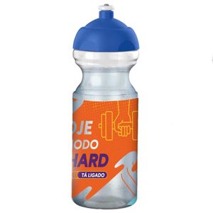 GARRAFA SQUEEZE FIT PET 575ML TAMPA SORTIDA (BND)