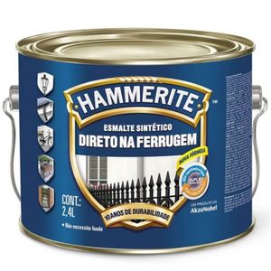 Esmalte Sintético Antiferrugem Hammerite Brilhante 2,4 Litros Verde - 5202884 - CORAL