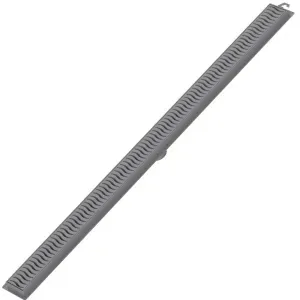 RALO LINEAR 50CM FLAT GRELHA CINZA CB TI