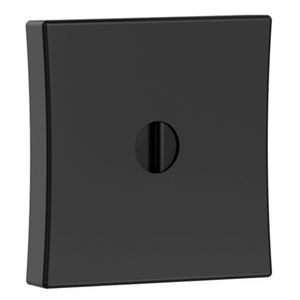 Fechadura 1005 Tetra com Trinco Rolete e Roseta Quadrada Black - 40779 - STAM
